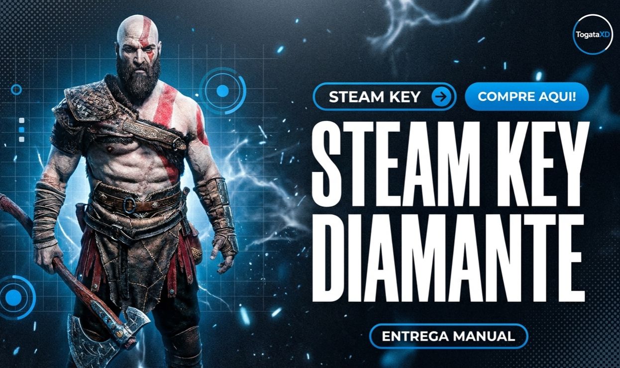 Steam Key Aleatória de 3 até 300 reais !