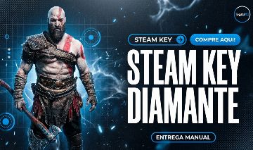 Steam Key Aleatória de 3 até 300 reais !
