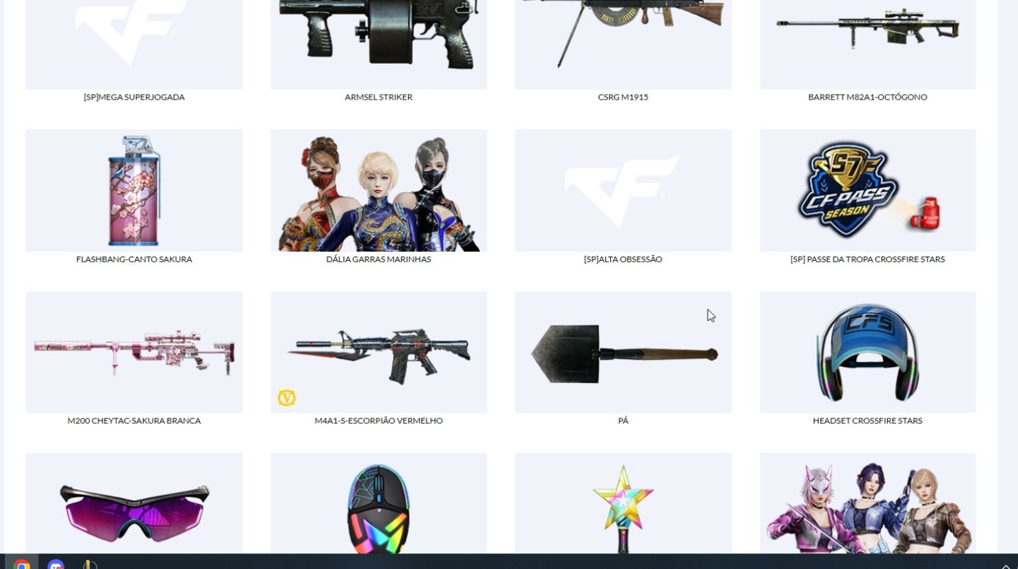 CONTA CROSSFIRE MITO RANKED À VENDA 2 STAR 4 VIPS 4 PERSONAGEM PERMA