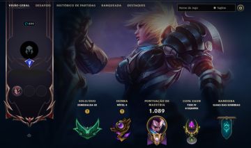 Conta lol com 12 anos
