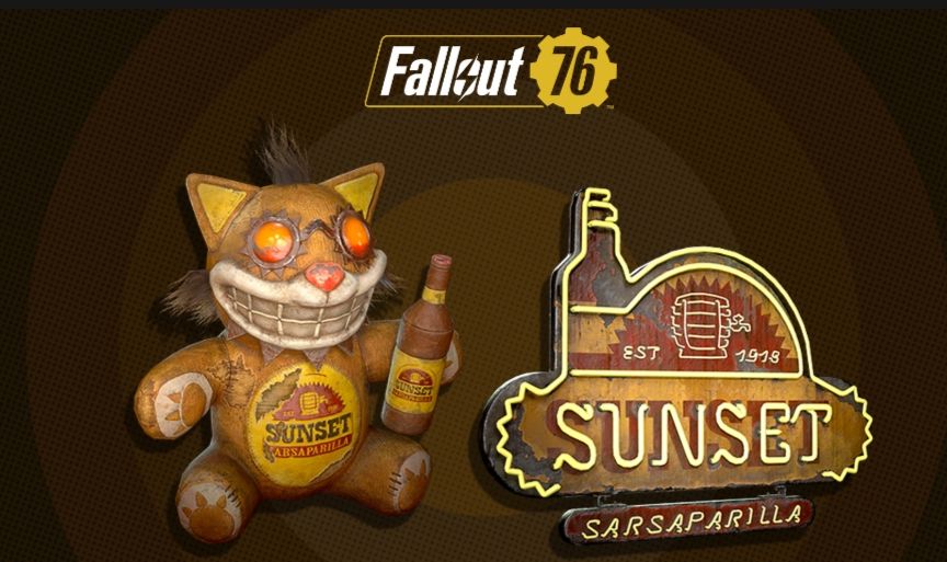 Sunset Sarsaparilla Bundle - código Fallout 76 ( Pc & Console )