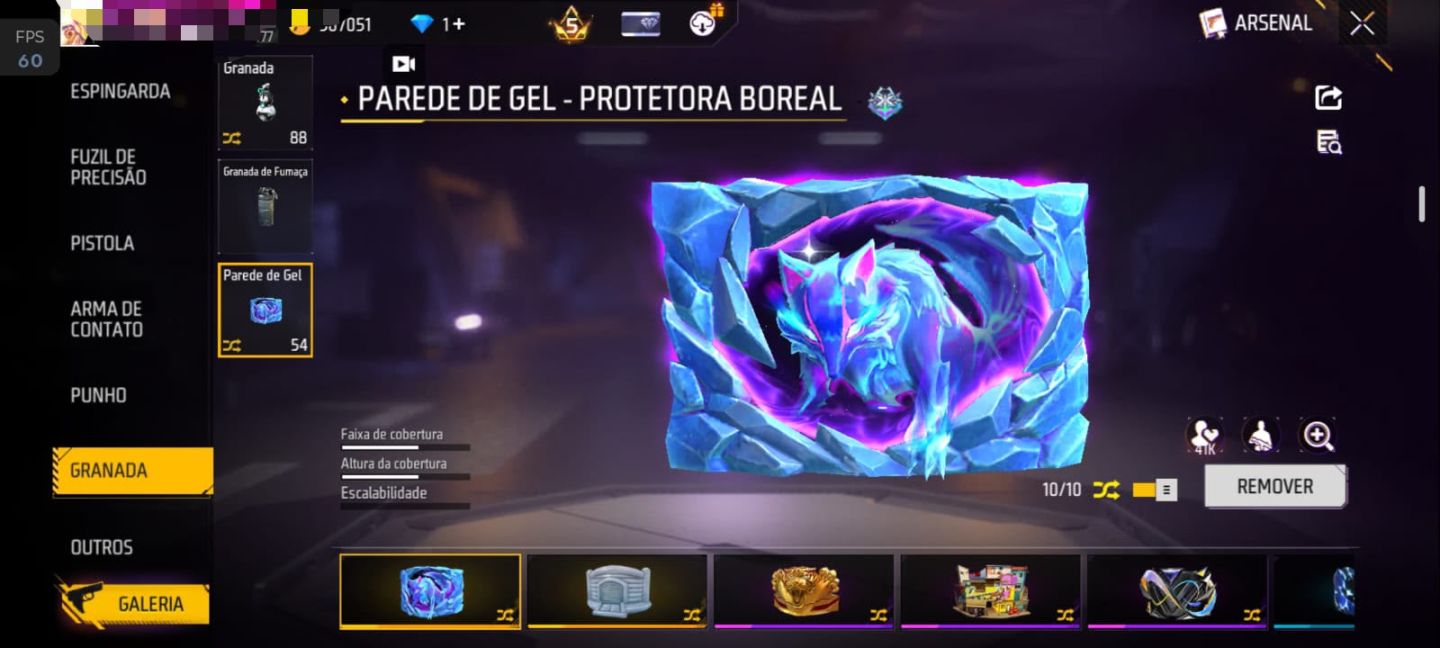 Conta Rara Nível 77