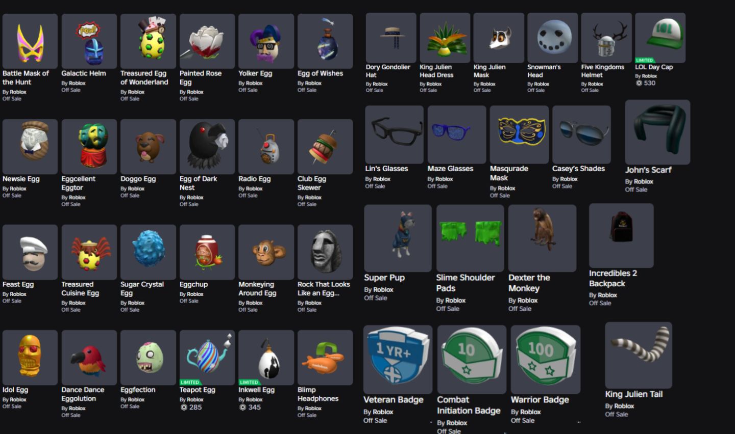 CONTA ROBLOX ANTIGA 2014 COM BLACK PANTHER + 47 OFFSALES 1K DE RAP [UNVERIFIED]