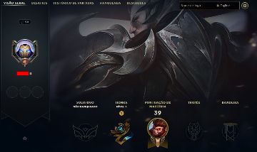 Conta LoL com skins lendárias level 20