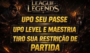 Tiro sua restrição de fila no LOL - Upo Passe,Maestria,Level
