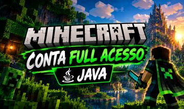 CONTA MINECRAFT FULL ACESSO