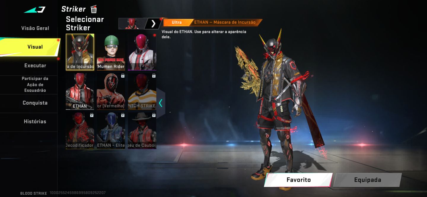CONTA DE BLODSTRIKE COM DUAS ETERNA E COLLABS