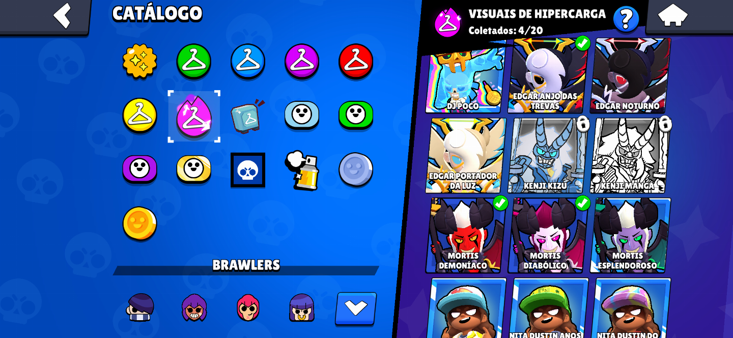 Conta Brawl Stars 19k kaze