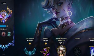 CONTA LOL PLATINA 1 | 266 SKINS | EZREAL ULTIMATE + 10 MÍTICAS + 18 LENDÁRIAS