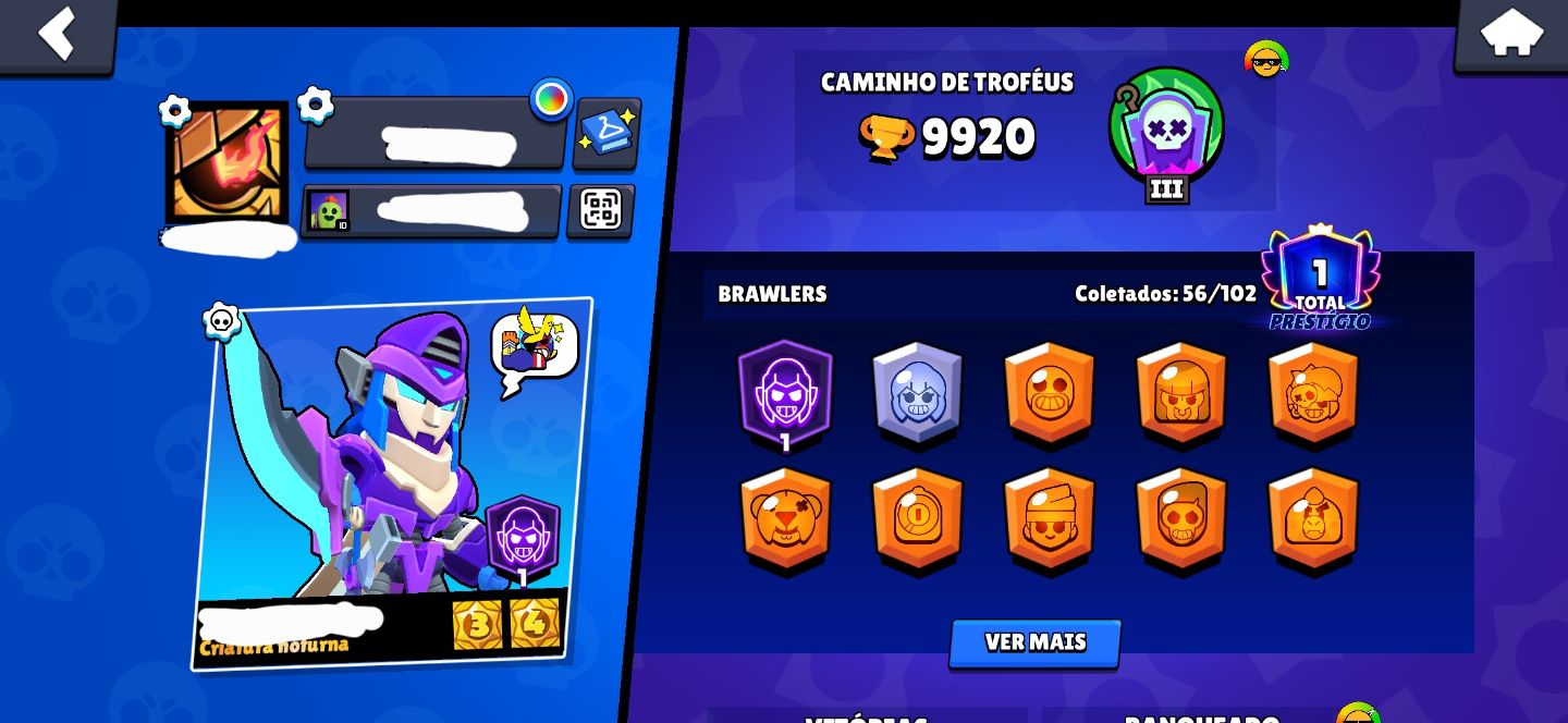 COMBO: CONTAS BRAWL STARS & CLASH ROYALE