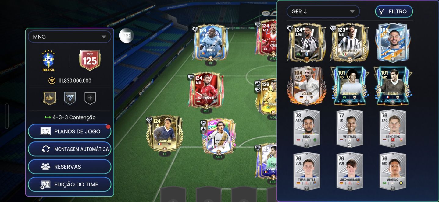 COMTA DE FC MOBILE 27 PARADA!!