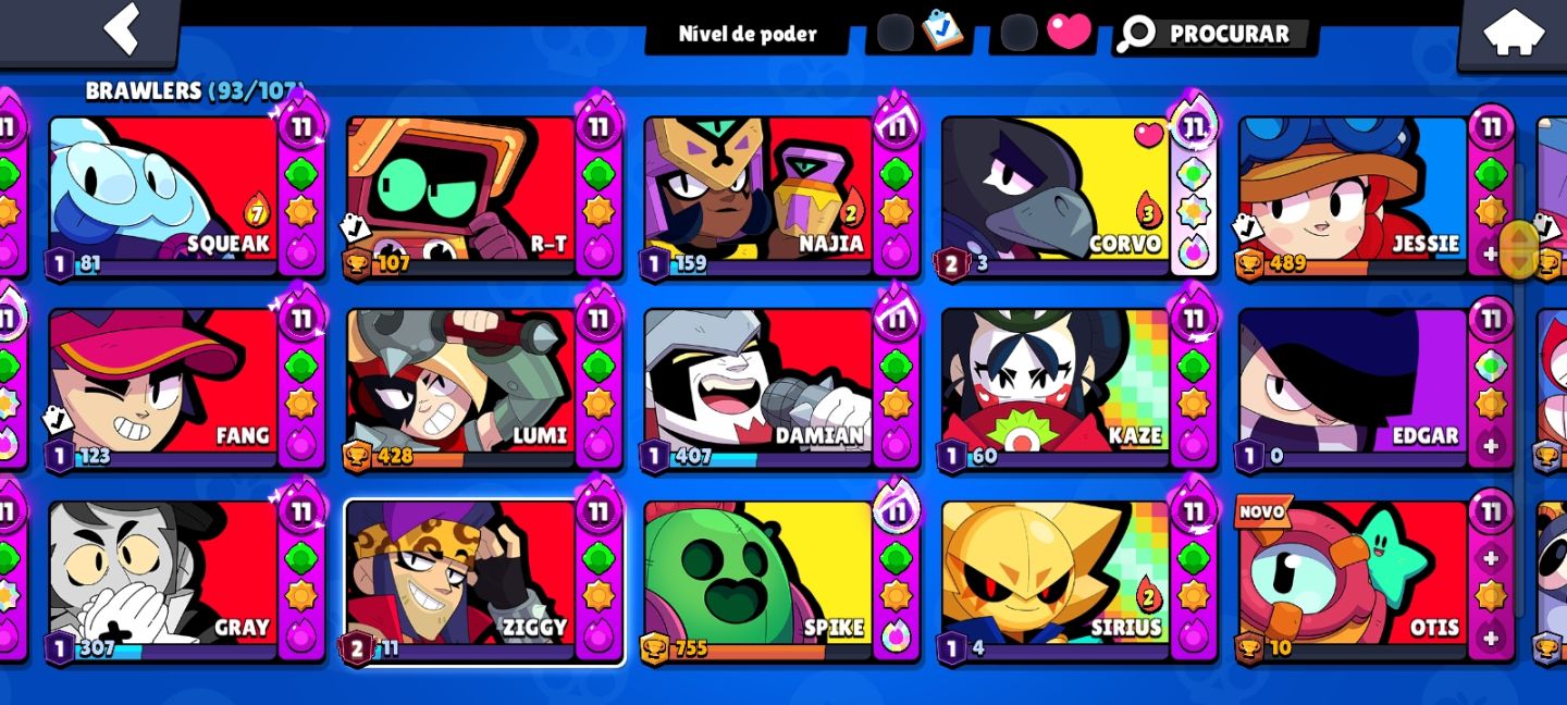Conta de Brawl Stars 40K à venda