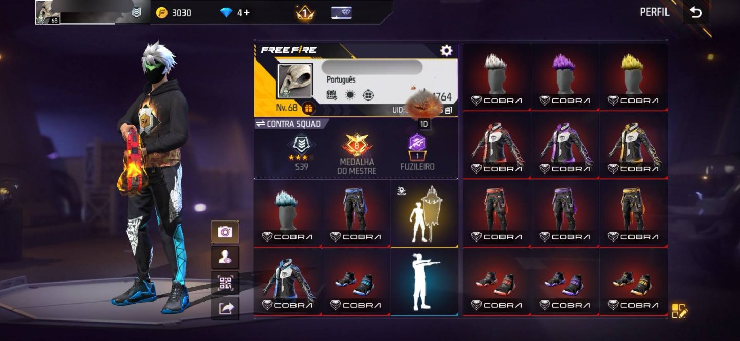CONTA FF MUITO GEMADA COM BLUELOCK, SOMBRA ROXA, ANGELICAL, EVOLUTIVA, BANDEIRÃO