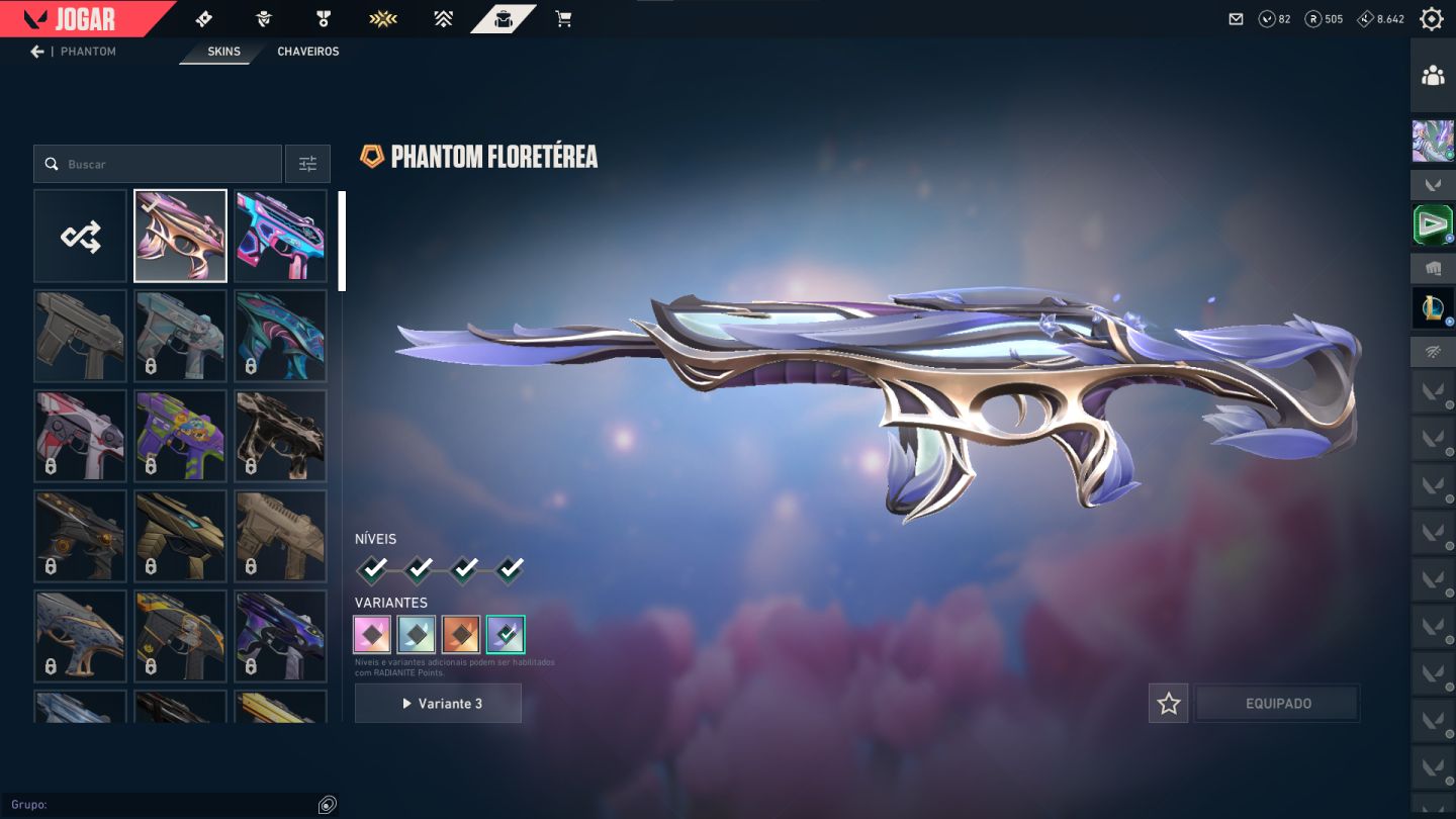 CONTA COM LEQUE FLAMEJANTE EXCLUSIVO E MUITAS SKINS / PRECO NEGOCIAVEL