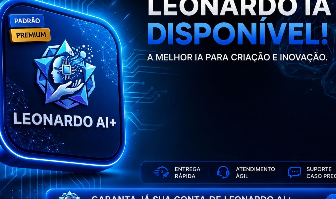 CONTAS LEONARDO 8k500 créditos+ MELHOR PREÇO DO SITE