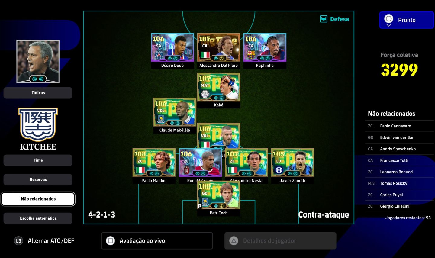 CONTA FULL META 2027 DE EFOOTBALL PS4/PS5