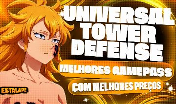 [UPD 3.0]UNIVERSAL TOWER DEFENSE - MELHORES PREÇOS DE GAMEPASS