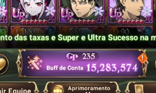 Conta com mais de 15 milhoes de buff