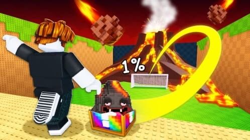 [ENTREGA RÁPIDA!] 90% OFF Chute um Bloco da Sorte| KICK A LUCKY BLOCK