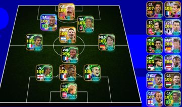 Conta eFootball 3285 | Haaland Big Time, Son Blitz Curler e muito mais
