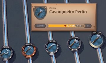Conta albion FULL Couro e Robe Full Arco Full Besta e Coleta t8
