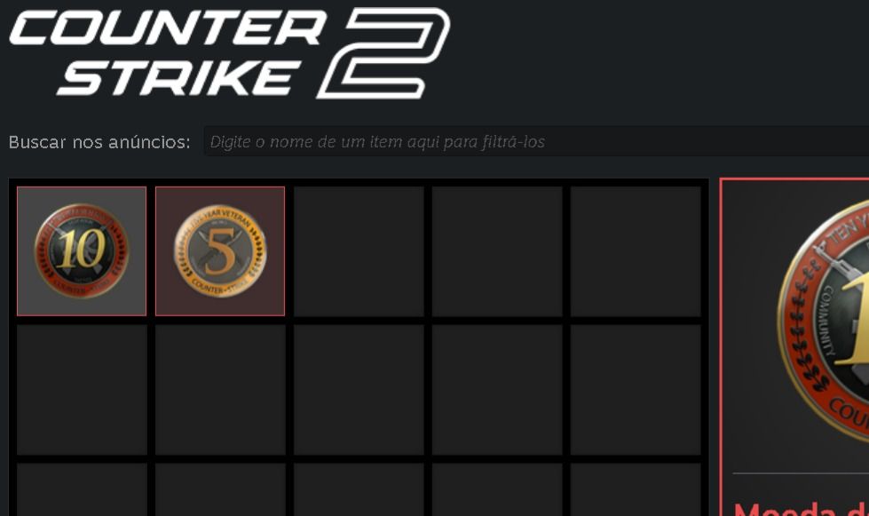 Conta Cs2 2003 Rara + Jogos