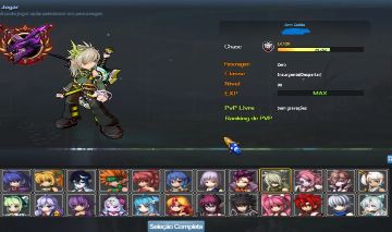 Conta Grand Chase Zero 600k quase todos 85.