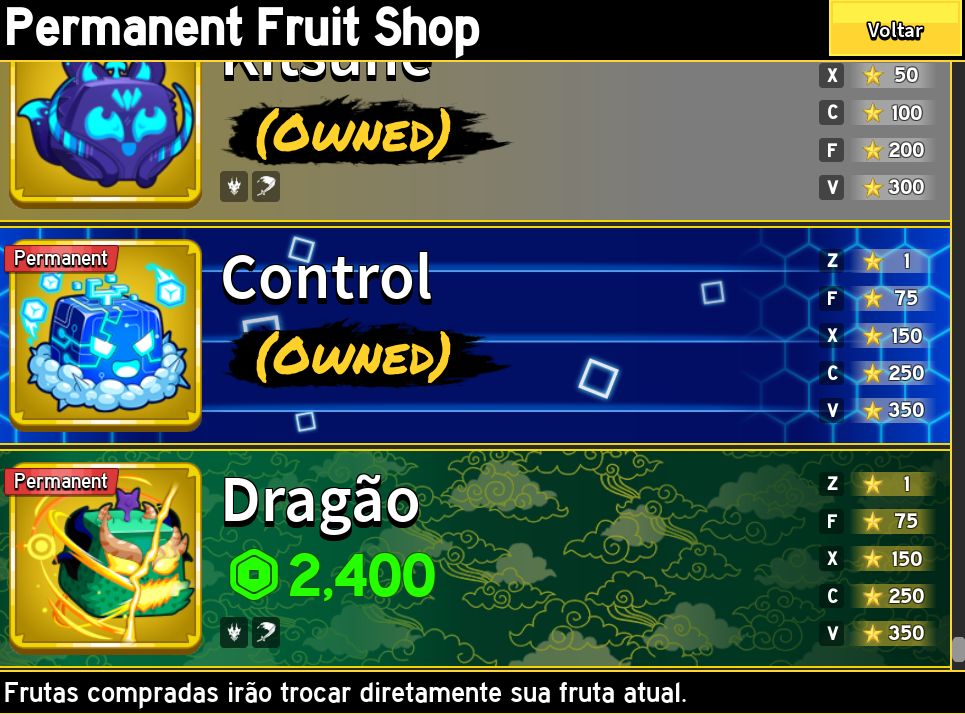 Blox Fruits Conta 3 titulos raros + varios !