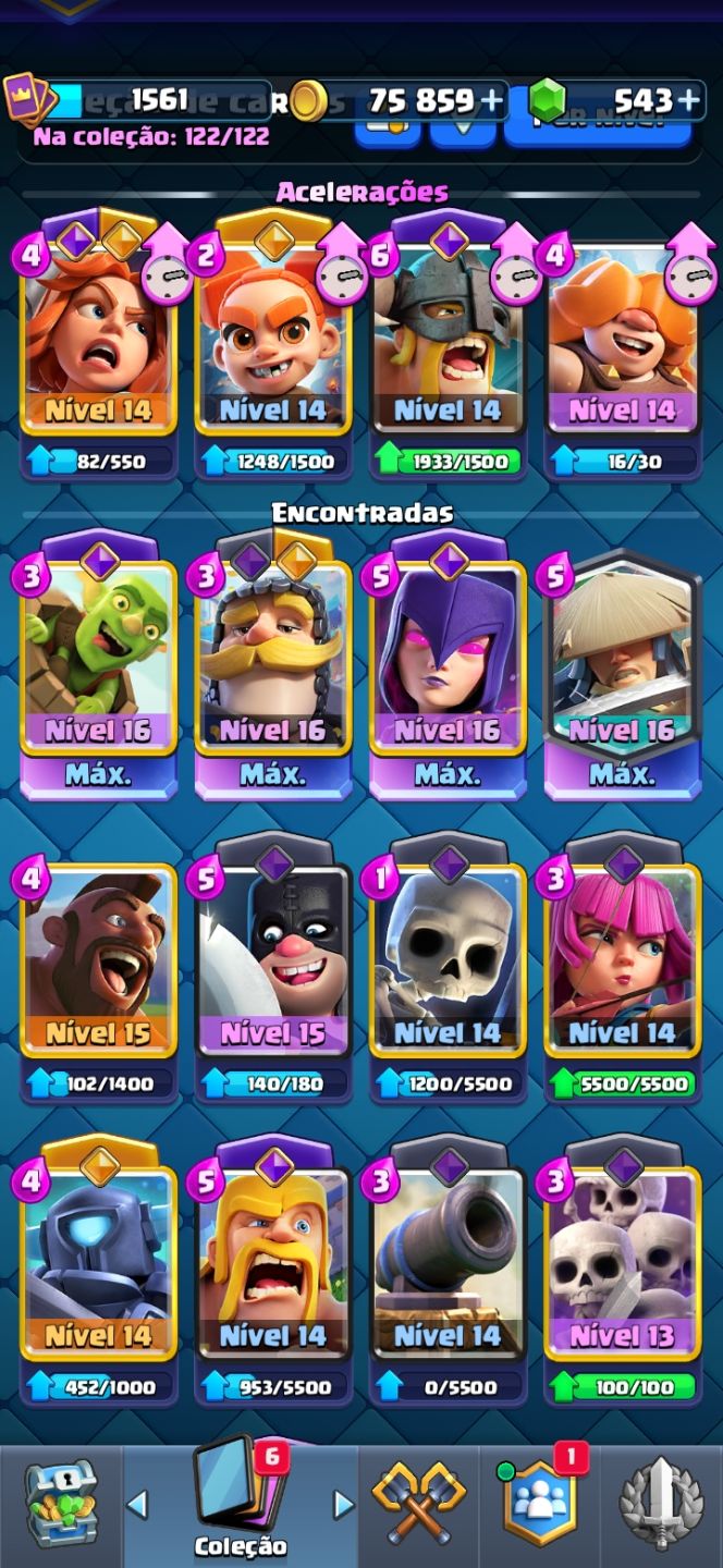 Conta arena 28 (Clash royale