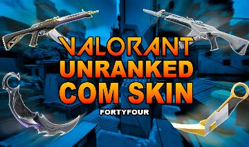 CONTAS VALORANT COM SKIN