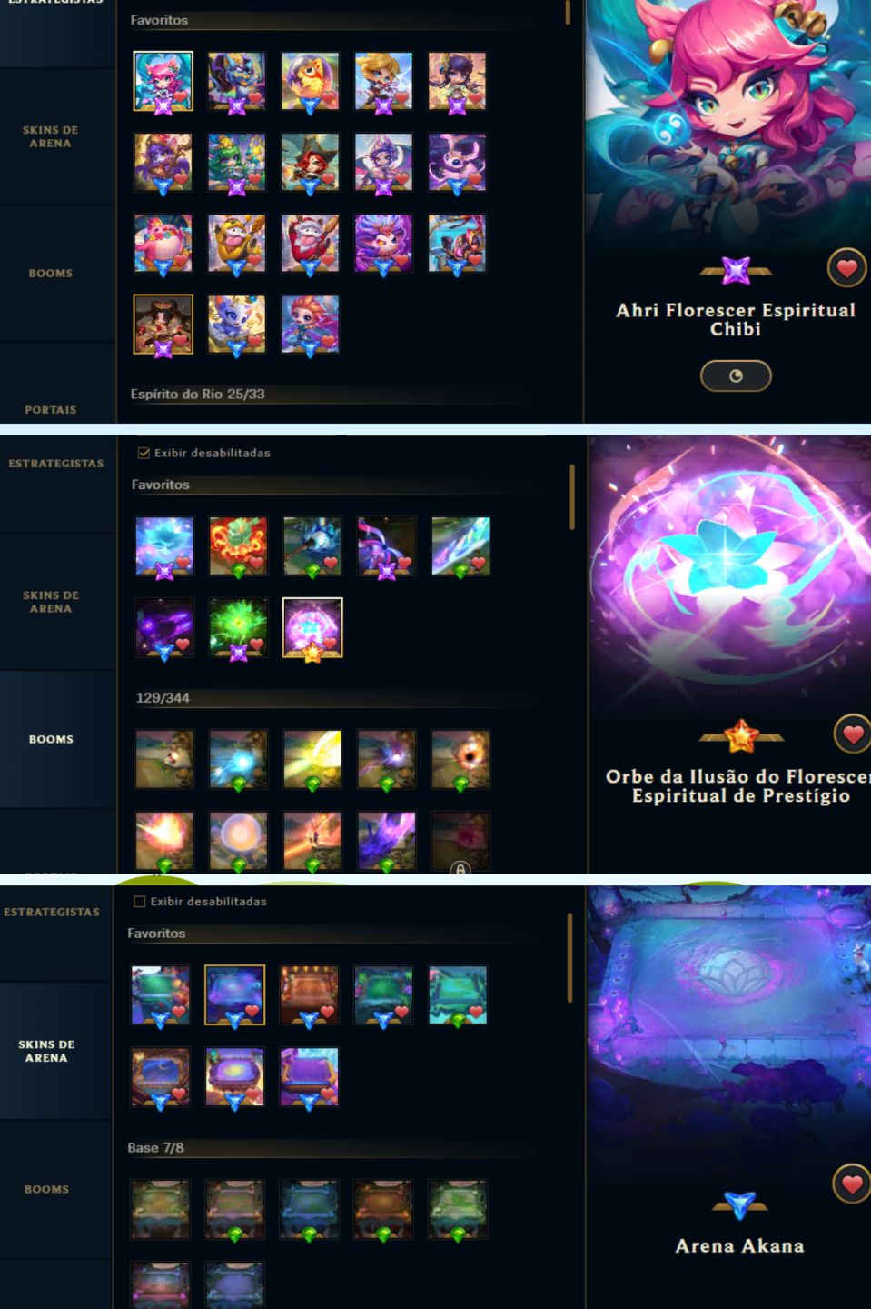 CONTA LOL/TFT-845 SKINS-10 CHIBIS/VALORANT-Pack Kuronami +de 17000R$ gasto!
