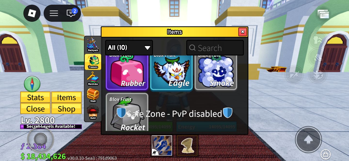 CONTA BLOX FRUITS LVL 2800 MAX | GODHUMAN | 18M BELI | SHADOW + MAMMOTH + SPIDER