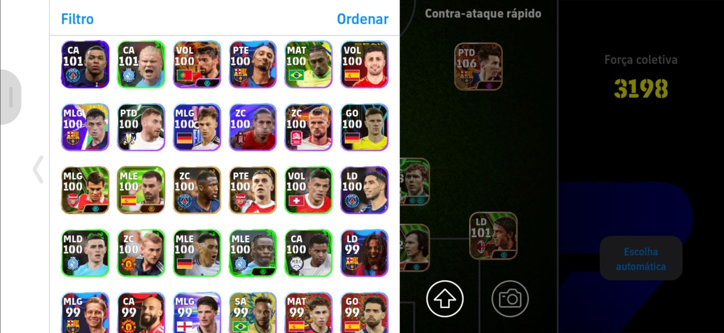 Contas efootball no precinho