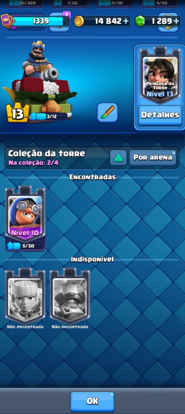 CONTA DE CLASH ROYALE 7K DE TROFÉUS