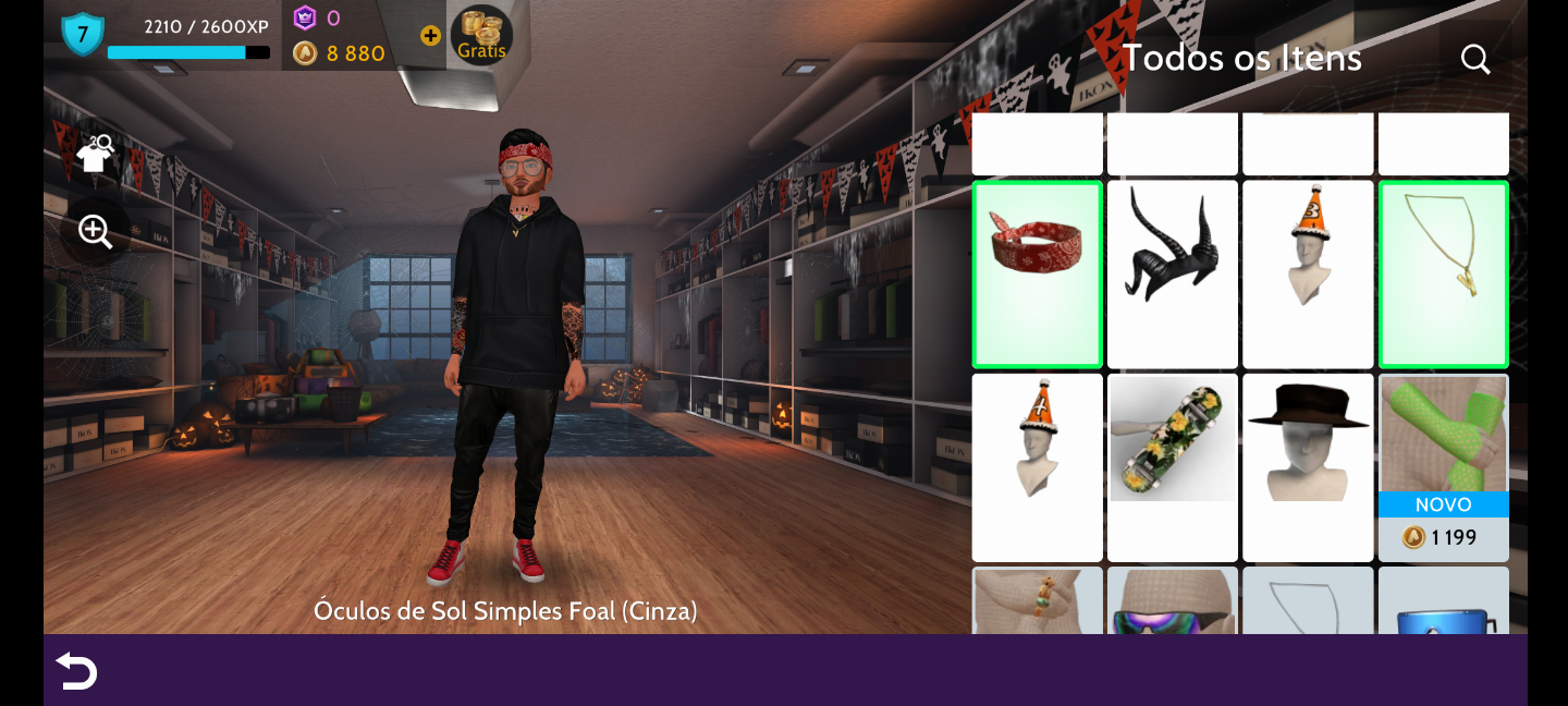 Conta boa de Avakin life e antiga
