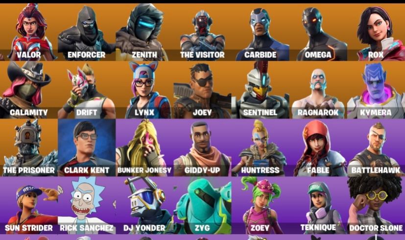 CONTA FORTNITE OG Passe Cap 1(T4 ao T7) Hot Marat (2800+ dias) Ômega +Atemporal