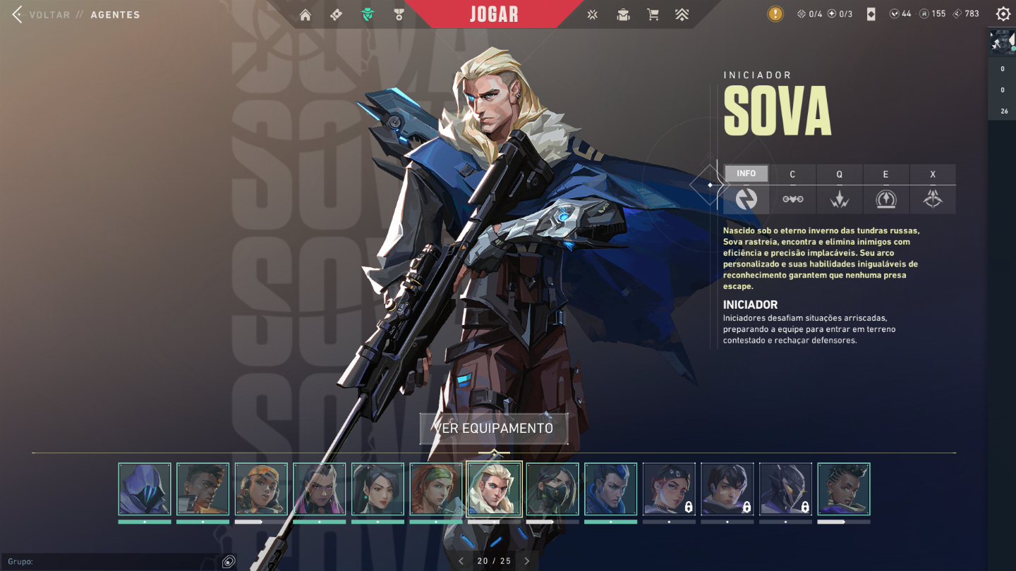 Valorant, Conta desde o Beta, recheada de skins, pacote ancifogo completo
