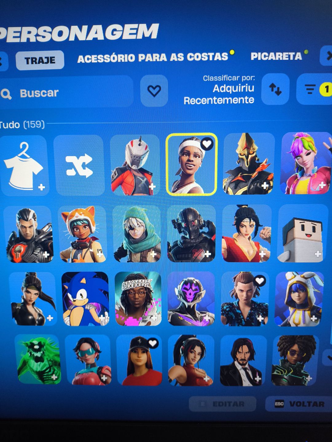 Conta de fortnite tryhard super barata com Lara Croft!