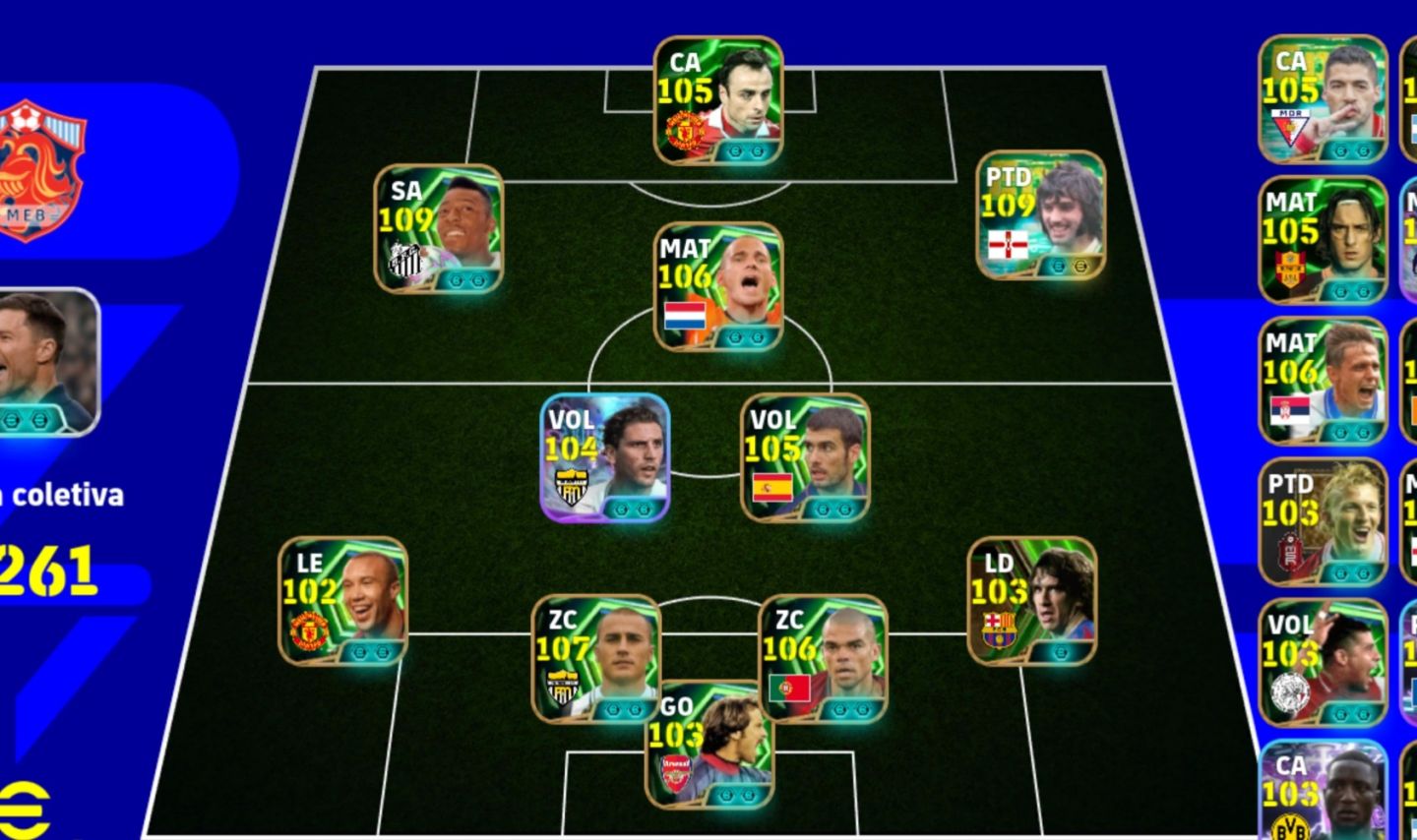 Conta top com o rei do futebol
