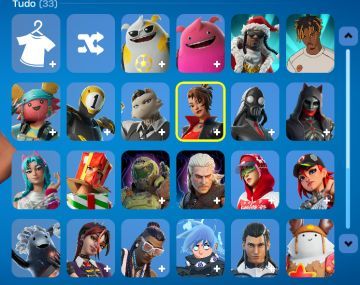 CONTA DE FORTNITE | 33 SKINS + 46 PICARETAS VARIOS EMOTES!