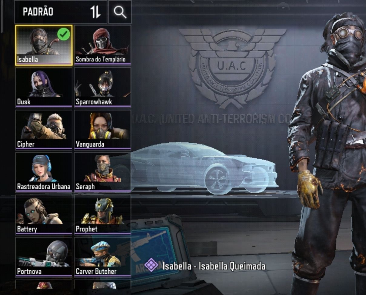 Conta cod mobile, nivel 132