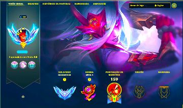 SKINS DA KATARINA E NASUS + [ DIAMANTE 3 COM 60% DE WIN RATE ] + [ PROMOÇÃO ]