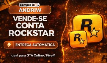 CONTA ROCKSTAR | PREÇO BAIXO GARANTIDO
