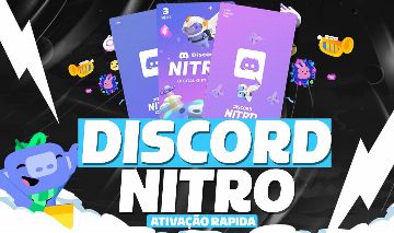 Discord Nitro Gaming 3 Meses + 6 Impulsos | 1 MES | Gift + Ativação