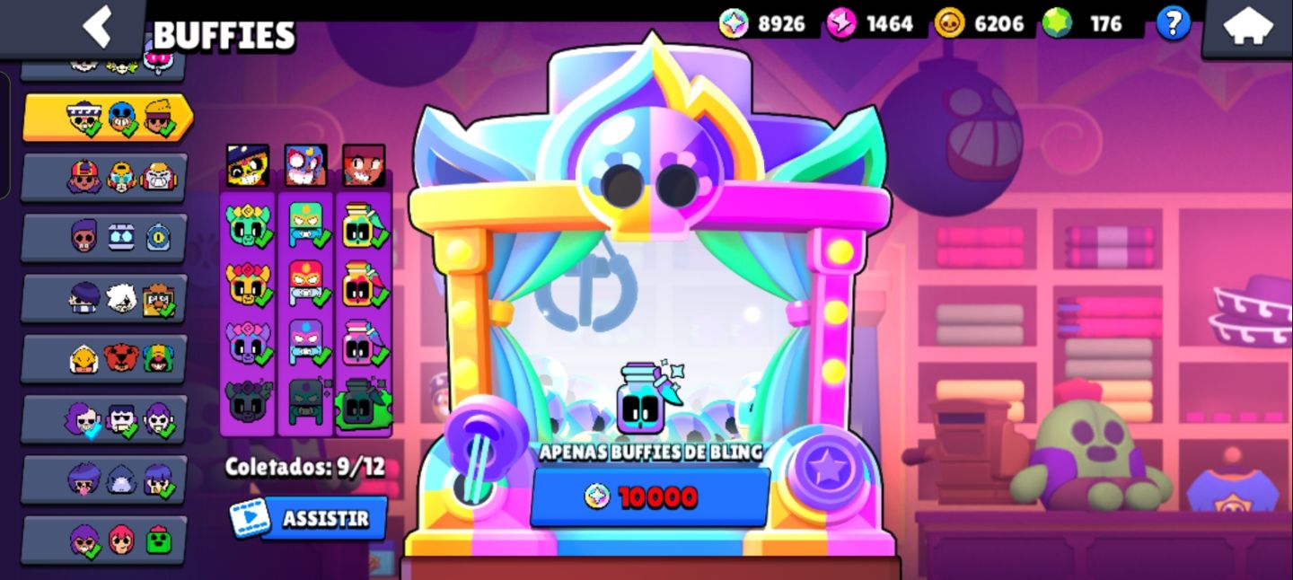 CONTA BRAWL STARS 73K+ TROFÉUS | 108 BRAWLERS | 51 PRESTÍGIOS