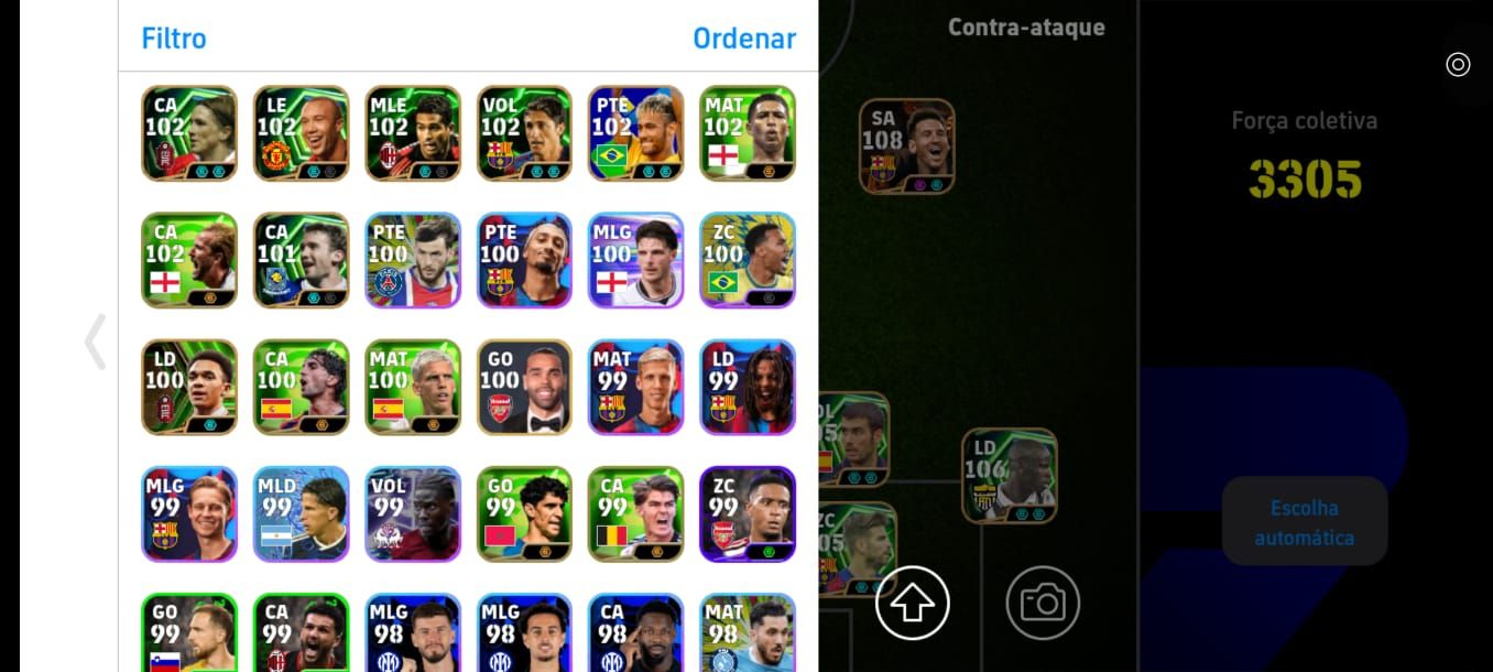 Conta 3320 força max apenas Konami id