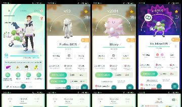 Pokemon go LVL 58 | 31 SHINY + 1x 100% + 2M DUST 002A