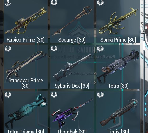 CONTA WARFRAME MR 21