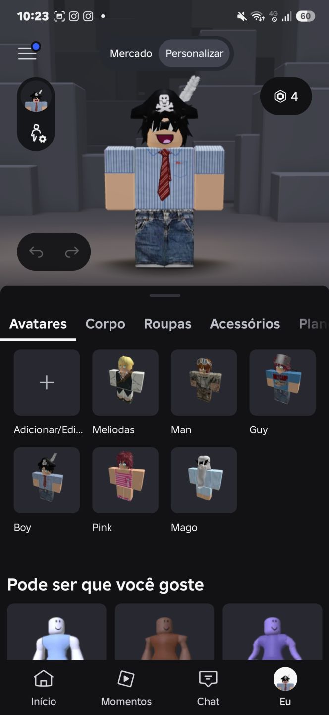CONTA ROBROX INSANA | BLOX FRUITS (KITSUNE PERM + DB) + GPO + KING LEGACY