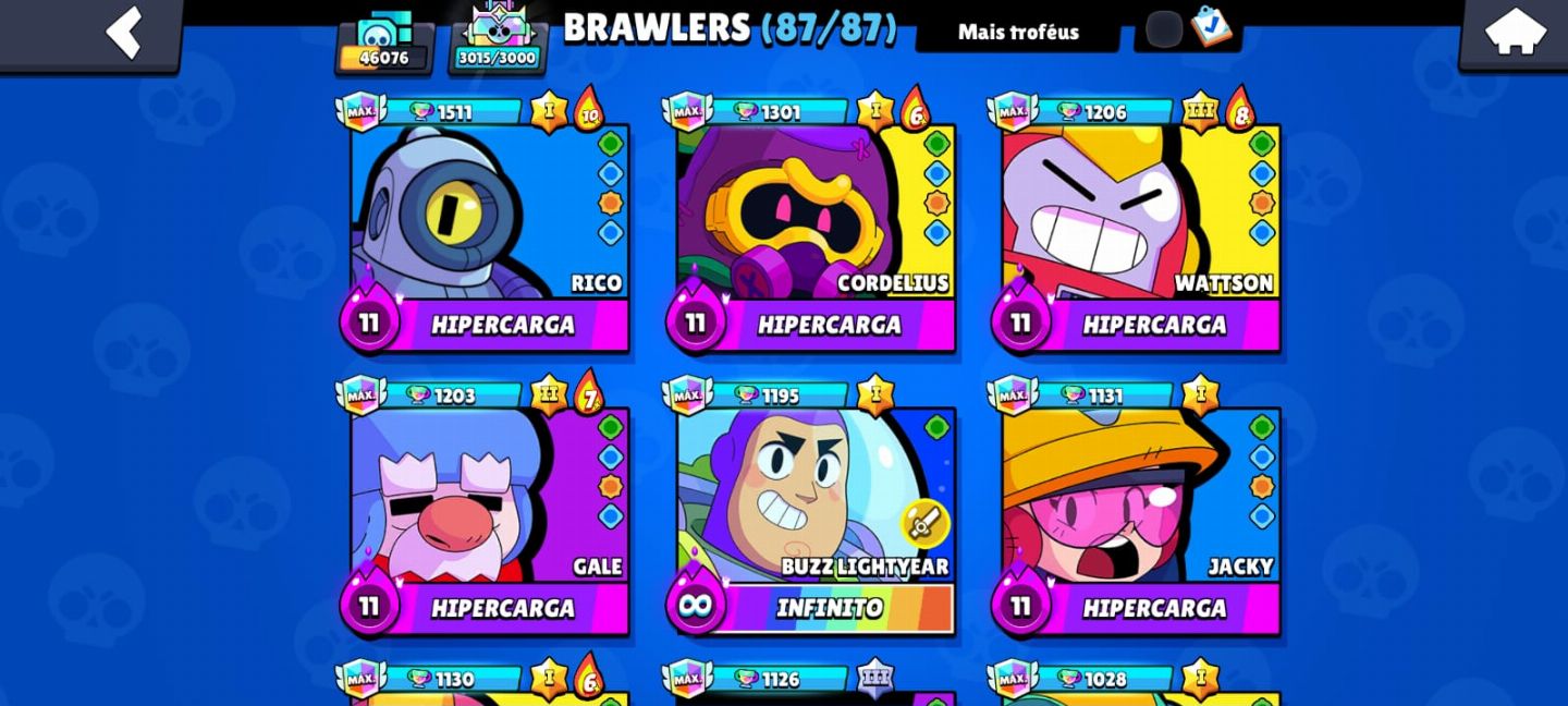 [ELOJOB BRAWL STARS] MELHOR PREÇO DO SITE!! [TROFÉUS -MAESTRIA- RANQUEADO]